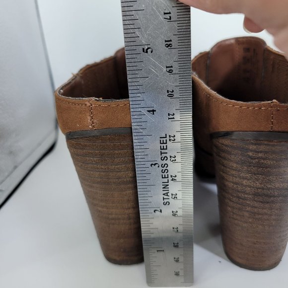 Carlos by Carlos Santana Hardyn Mules Brown Suede US Size 8M - Picture 6 of 8